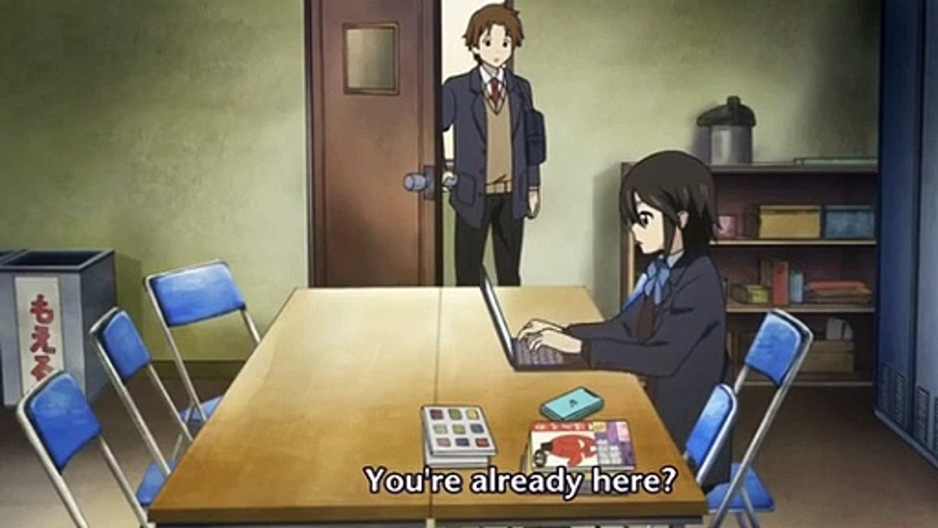 Anime when kissing anime