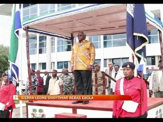 Sierra Leone diisytihar bebas Ebola