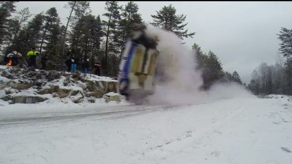 Insolite : Le crash terrible de Marius Aasen en Rallye à 150 kmh