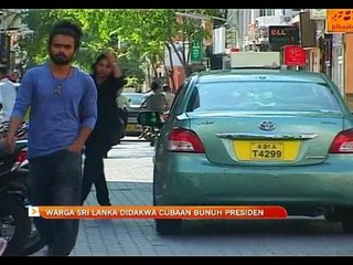 Warga Sri Lanka didakwa cuba bunuh Presiden