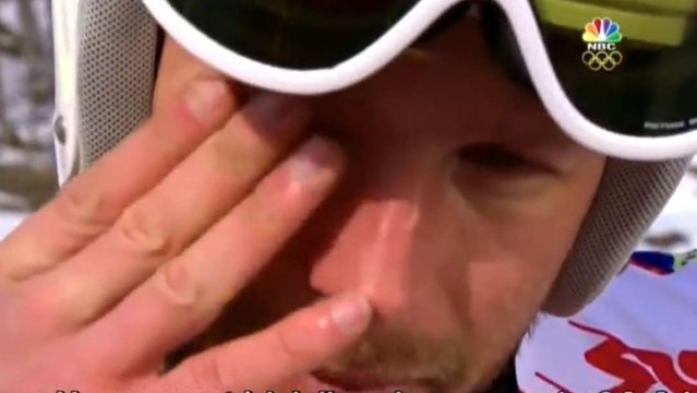 Sotchi 2014: Bode Miller en larmes après avoir remporte le bronze en ski alpin et battu un record