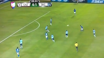 Le but à la FC Barcelone de Christian Gimenez avec Cruz Azul