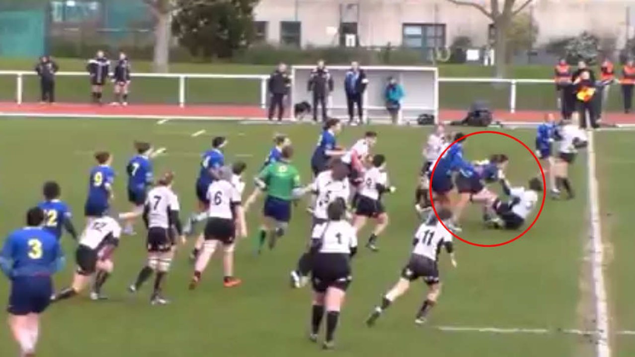 Découvrez Nora Hireche, la joueuse de rugby la plus violente de France