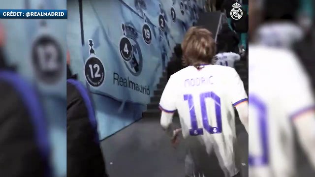 Luka Modric fou de joie dans les vestiaires après l'exploit du Real Madrid !