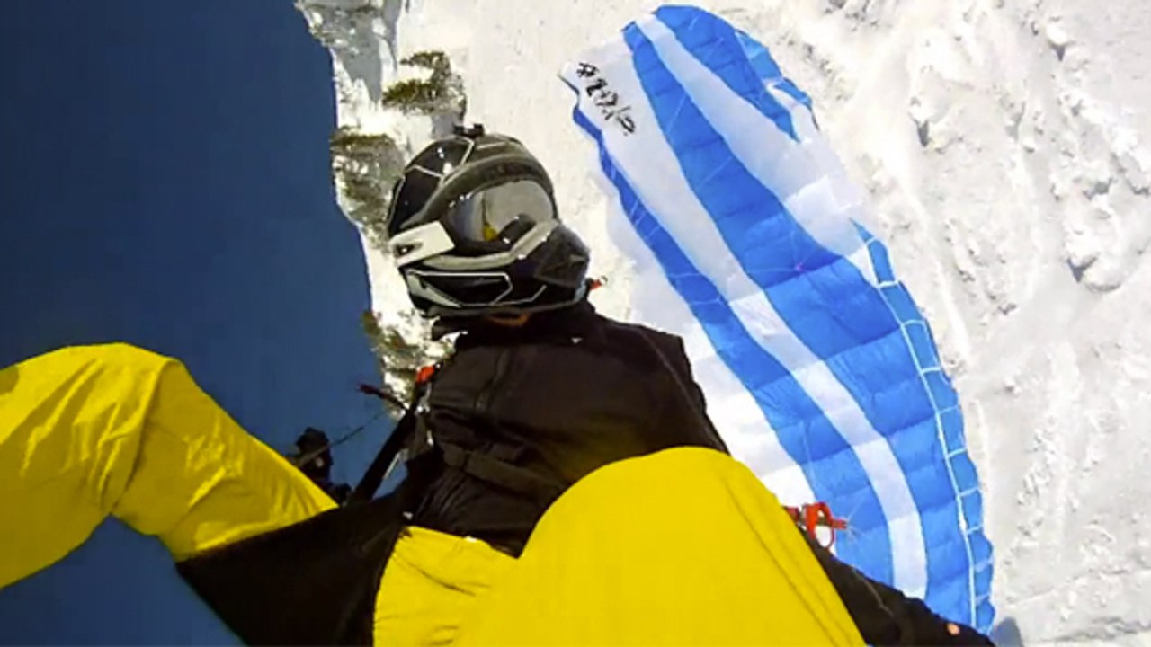 Speedriding : Un crash spectaculaire en caméra embarquée