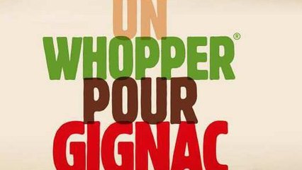 Burger King se moque d'André-Pierre Gignac dans une pub "Un Whopper pour Gignac"