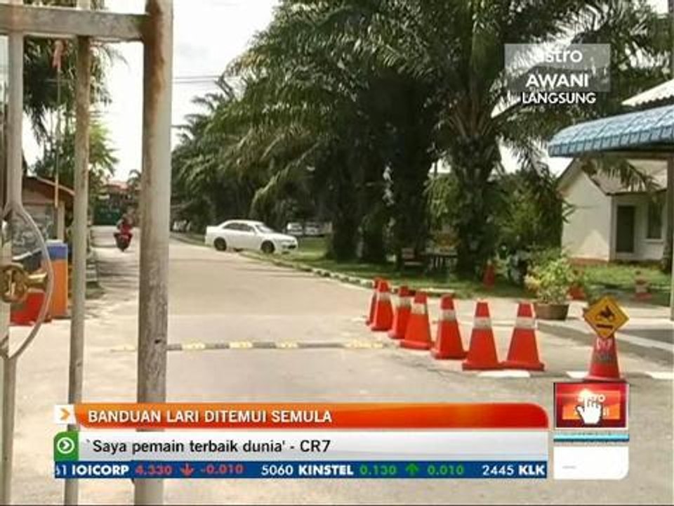 Banduan lari ditemui semula