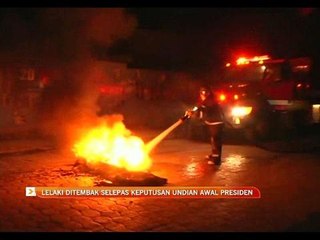 Lelaki ditembak selepas keputusan undian awal Presiden