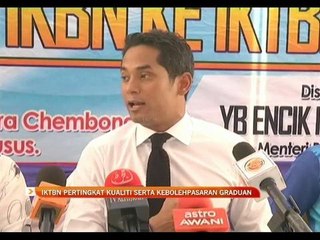 IKTBN pertingkat kualiti serta kebolehpasaran graduan