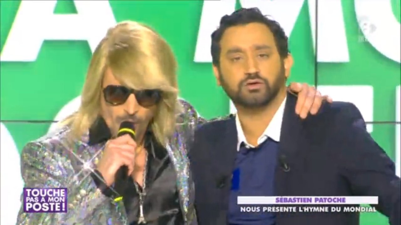 Touche Pas à Mon Poste : Sébastien Patoche invente un hymne pour l'équipe de France, "On va la foutre au fond"