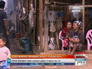Etnik minoriti Myanmar boikot pilihan raya