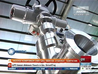 Inovasi komponen cari gali minyak syarikat tempatan
