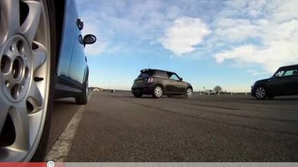 Découvrez des cascades en  Mini Cooper S en vidéo