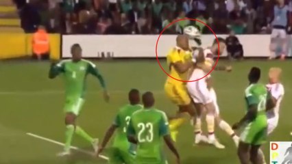 Match truqué? Le gardien du Nigéria marque un but contre son camp en envoyant le ballon dans ses cages