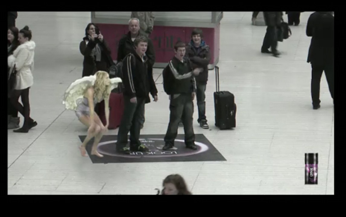 Découvrez la campagne de pub interactive de Axe en vidéo