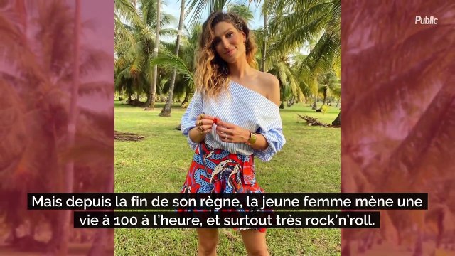 Dans un maillot de bain très échancré à l'arrière, l'ancienne Miss France, Laury Thilleman, offre un fessier plus rebondi que jamais