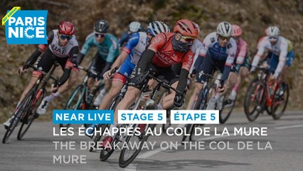 Les échappés au Col de la Mure/ The Breakaway on the Col de la Mure - Étape 5 / Stage 5 - #ParisNice2022