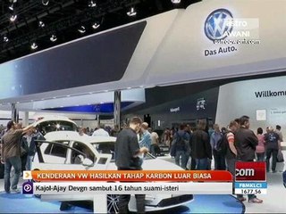 Kenderaan Volkswagen hasilkan tahap karbon luar biasa