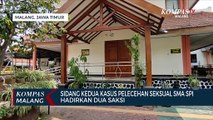 Sidang Kedua Kasus Pelecehan Seksual SMA SPI Kota Batu, Dua Saksi Dihadirkan