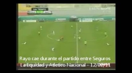 Sept joueurs foudroyés lors d'un match de foot