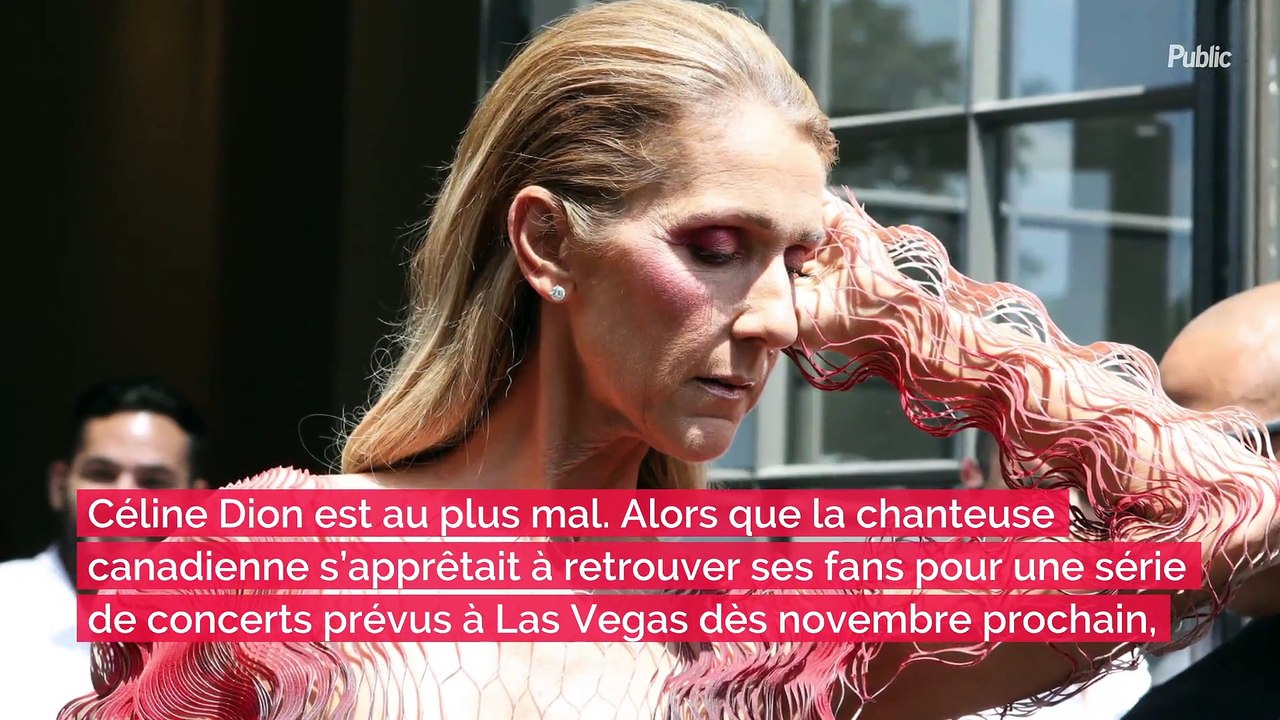 Victime de "spasmes musculaires sévères", Céline Dion annule ses prochains concerts pour problème de santé