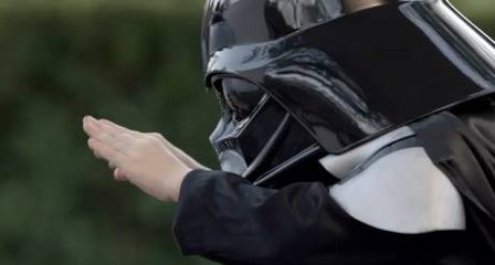 Dark Vador dans la nouvelle publicité de Volkswagen