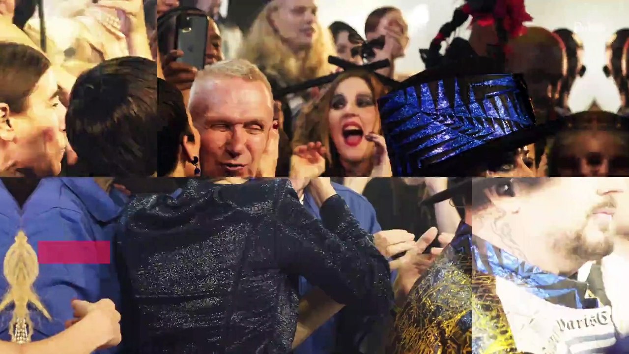 DALS : Dita Von Teese sublime dans sa robe éclipse Sylvie Tellier, Cristina Cordula et Denitsa Ikonomova à un évènement de Jean-Paul Gaultier