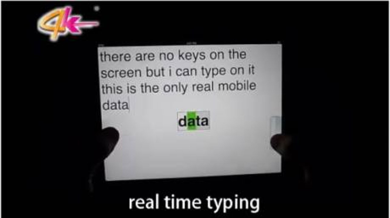 Découvrez un clavier numérique sans lettres visibles
