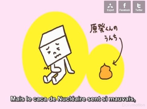 Découvrez le dessin animé japonais Nucléaire fait caca