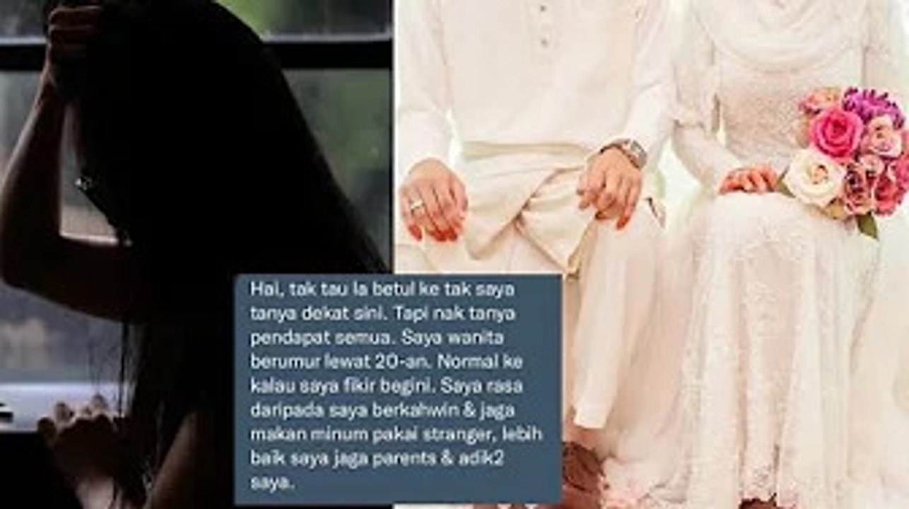 Wanita lewat 20an dalam dilema... risau diri tak normal sebab elak fikir kahwin, lebih rela belanja