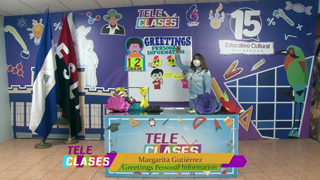 Clase de Ingles de 1ero y 2do Grado (5 y 6 de Febrero)