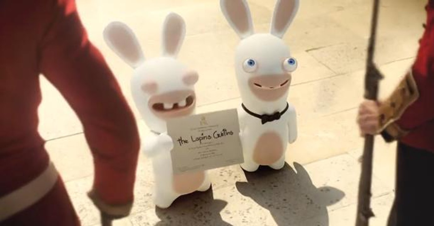Les Lapins Crétins sont décidés à assister au mariage du prince William!