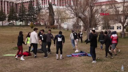 TRAKYA ÜNİVERSİTESİ'NİN KURULUŞUNUN 40'INCI YILINDA 'SEN DE KOŞABİLİRSİN' ETKİNLİĞİ