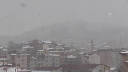 Kastamonu'da sis ve kar etkili oluyor