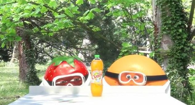 La parodie du Coca + Mentos d'Oasis en vidéo