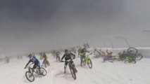 VTT : 600 riders font la course sur le glacier des 2 Alpes