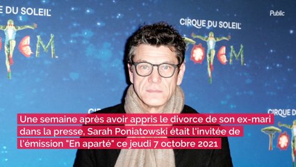 PHOTOS : Marc Lavoine séparé de Line Papin, cet appel du pied de son ex Sarah Poniatowski