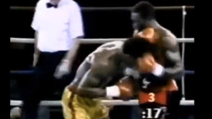 Boxe : Julian Jackson met Buster Drayton KO grâce à un crochet du gauche