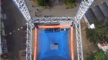 Sky Tower : Une attraction qui vous lâche pour une chute libre de 30 mètres