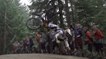 Une chute énorme de Travis Pastrana en Mountain Bike