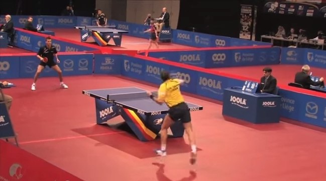 Ping pong : Un point incroyable de Jean-Michel Saive