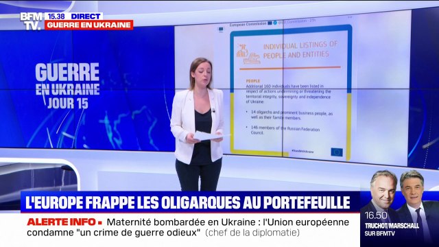 Sanctions contre la Russie: l'Union européenne ajoute160 oligarques et parlementaires russes à sa liste noire