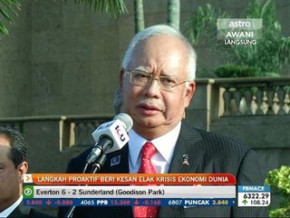 Langkah proaktif beri kesan elak krisis ekonomi dunia