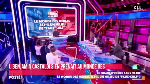 Vu le poids qu’il a pris... , Cyril Hanouna hilare, il s'en prend à Benjamin Castaldi en plein direct