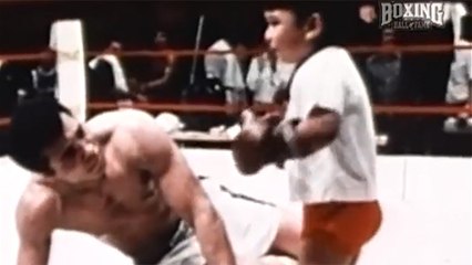 Le combat le plus improbable du siècle entre Mohamed Ali et un enfant de trois ans