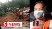 Air Selangor workers tried to save their colleague before he was trapped in Ampang landslide