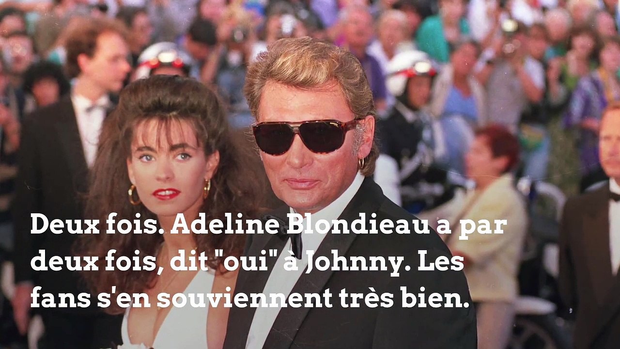 Adeline Blondieau : son étrange révélation de dernière minute sur son mariage avec Johnny !