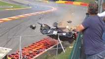 Le terrible accident du pilote Marcello Marateotto à Spa-Francorchamps