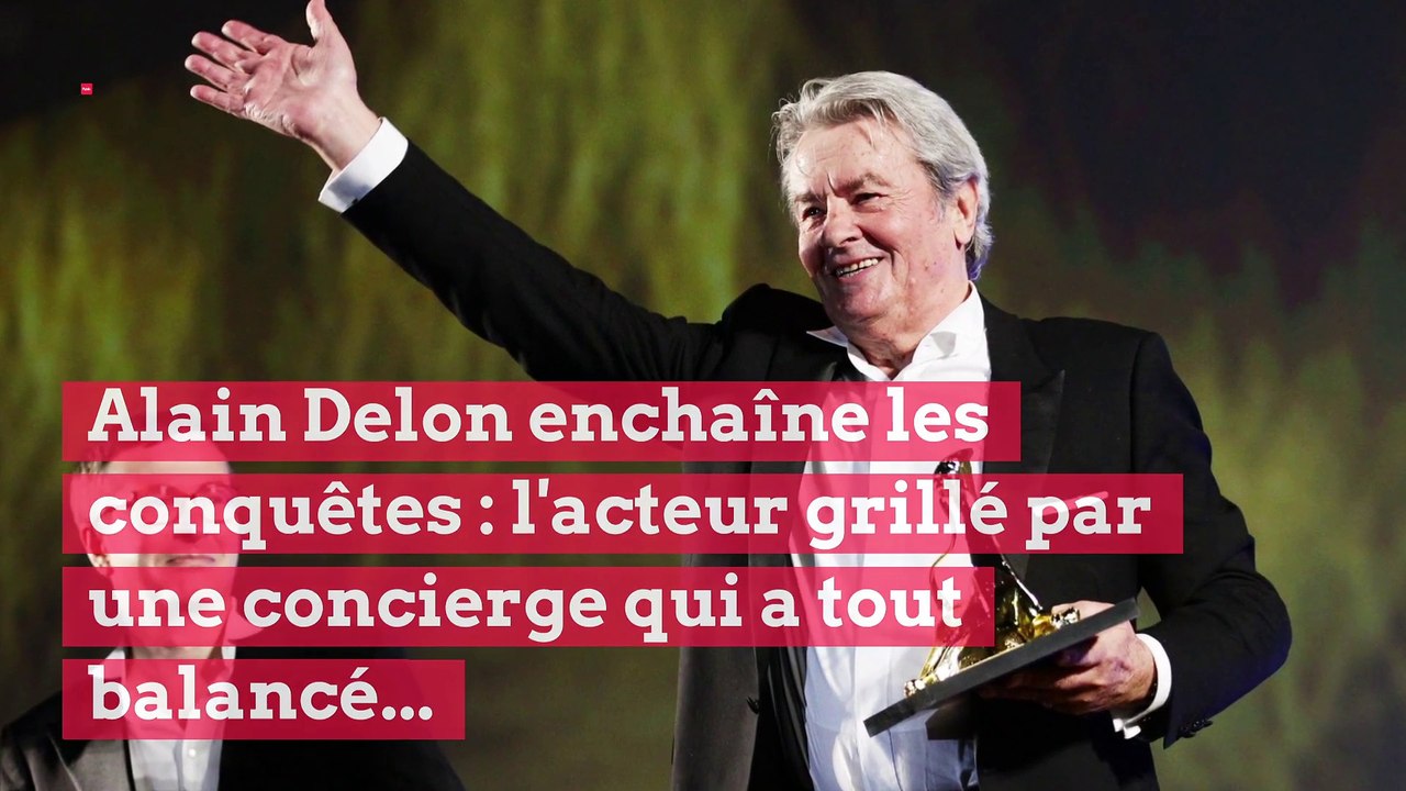 Alain Delon enchaîne les conquêtes : l'acteur grillé par une concierge qui a tout balancé...