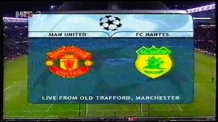 Champions League 2001/02 Manchester United - Nantes